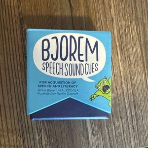 Speech Sound Cues Learning Toy - Blue